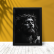 Quadro Decorativo Jesus com Coroa, Religioso  33x45cm