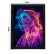 Quadro Decorativo  Jesus em Neon Religioso 33x45cm ETRAY 421