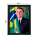 Quadro Decorativo Bolsonaro Presidente Patriota 33x45cm