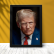 Quadro Decorativo Trump Presidente Patriota 33x45cm