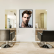 Quadro Decorativo para Barbearia Modelo Cabelo barba 33x45cm