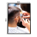 Quadro Decorativo Barbearia Modelo Cabelo Decoração 33x45cm