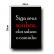 Quadro Decorativo em MDF  Siga Seus Sonhos  - 20x30cm