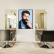 Quadro Decorativo para Barbearia, barba Lenhador 33x45cm