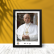 Quadro Papa Leão Xiv Foto Oficial Vaticano Brasão 33x45cm